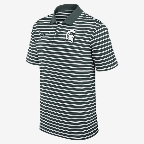 Michigan State Spartans Polos Shirts. Nike